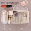 Large Capacity Multifunctional Makeup Bag, Women'S Travel Makeup Brush Bag,  Portable Folding Beauty Makeup Storage Bag