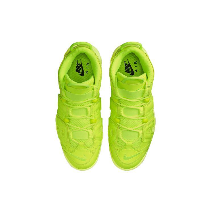 Nike Air More Uptempo 96 Volt Scarpe da Ginnastica da Uomo Verde Nero DX1790-700
