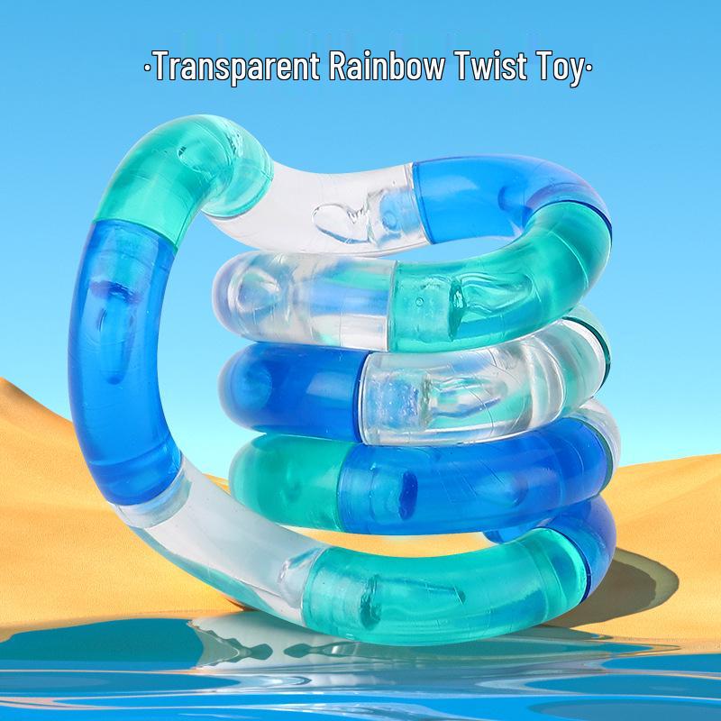 Versatile Twisty Rope Finger Toy for Office Relaxation and Stress Relief