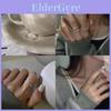 Bague Diamant Géométrique Élégante Style Coréen Argent Massif Taille Réglable Pour Femmes