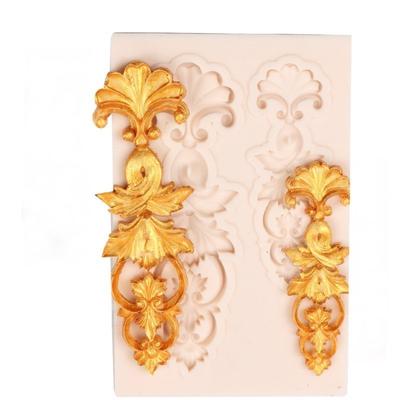 Molde de silicone 3d ferramentas de decoração de bolo em relevo moldes de fondant para assar pastelaria molde de chocolate