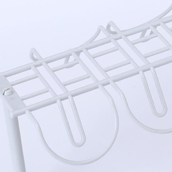 Home Table Bottom Steckdosenhalter Hängeregal Drahtkorb Organizer