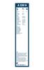 BOSCH Imported Car Flat Wiper Blade Aero Twin Rear 330mm A330H