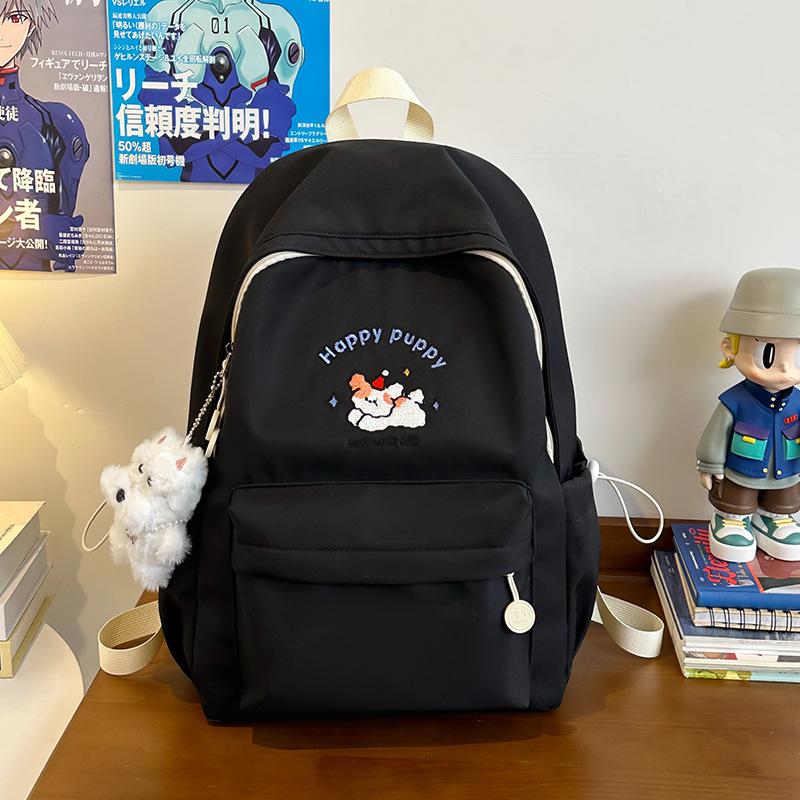 

Campus schoolbag female college student simple and cute large-capacity computer travel bag high school student backpack lightweight backpack single bag