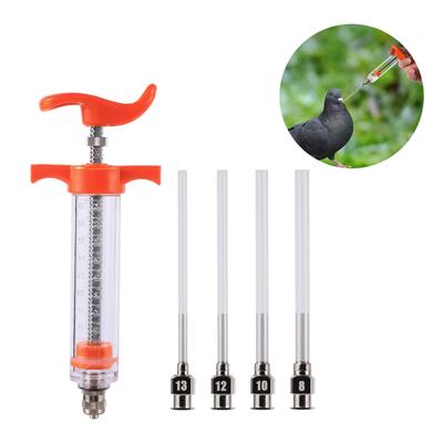 Vogelfütterungsspritzen-Set 10/20ml Papageienküken-Fütterungsspritze Vogeltränke Leicht zu reinigen Kranke Vogel-Injektionsfutterer Zubehör