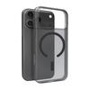 Etui Silikonowe Na iPhone 17 Pro Max Daylight Magsafe - Półprzezroczyste Czarne
