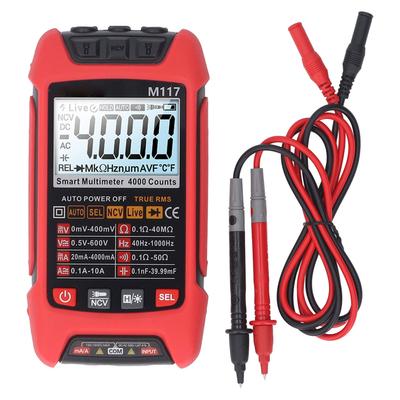 Kit Tester di Tensione Multimetro Digitale 4000 Conteggi Automatico Alta Precisione Manutenzione Intelligente