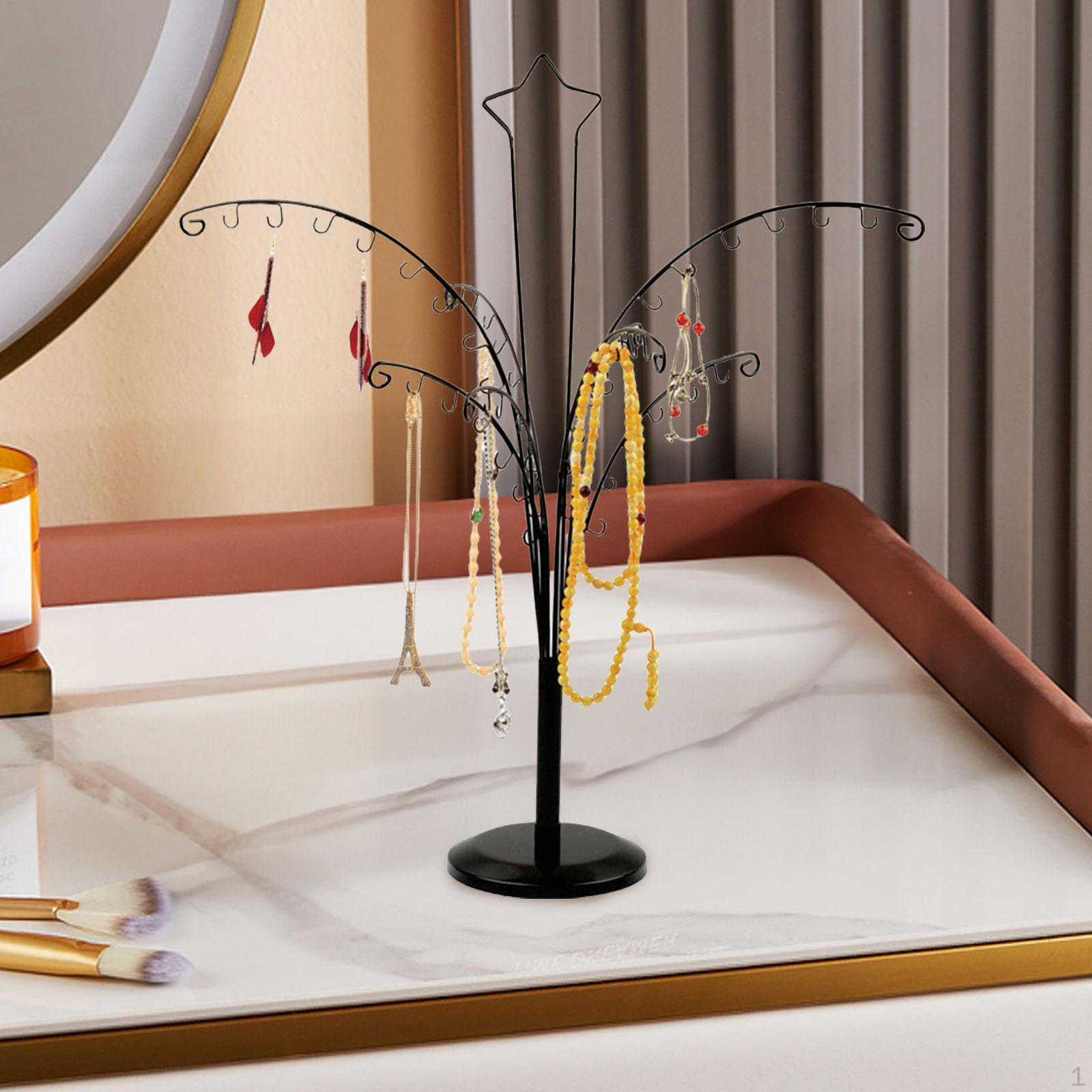 

Подставка для сережек, ювелирные изделия, легкий выбор, домашний декор, современный органайзер, подставка для ожерелий и браслетов, для чёрный