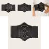 Elegant Leather Waist Belt For Women With Hook Closure For Dresses And Coats