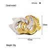 Intelligence Puzzle Zinc Alloy Disentanglement Rings - Unlock Nine Linked Rings Kongming Luban Lock Educational Toy