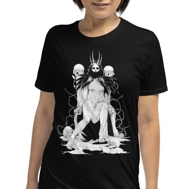 

Devil Worship Satanic Evil Queen Skull Face Unisex Shirt XL