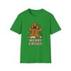 Unisex Softstyle T-Shirt Mens Womens Tees Top Gingerbread Man Half Bitten Christmas Holiday