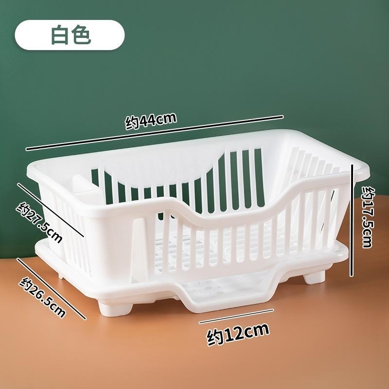 Dish Drying Rack Kitchen Sink Organizer Utensil Holder Plate Storage Basket Countertop Space Saver