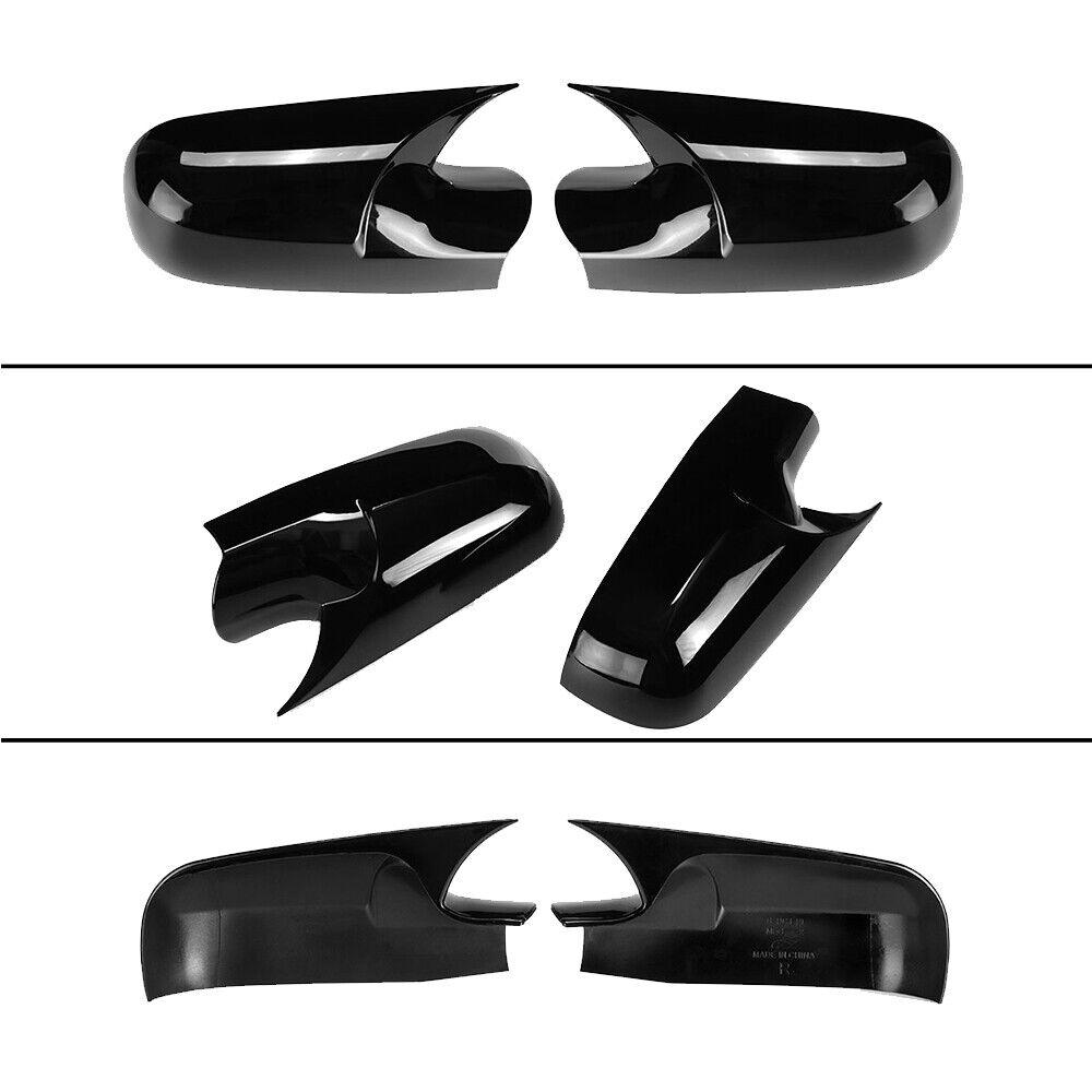 Car Side Wing Rearview Mirror Cover Caps Mirror Shell Case Trim For Renault Megane 2 MK2 2002-2009 Add On Rear View Mirror