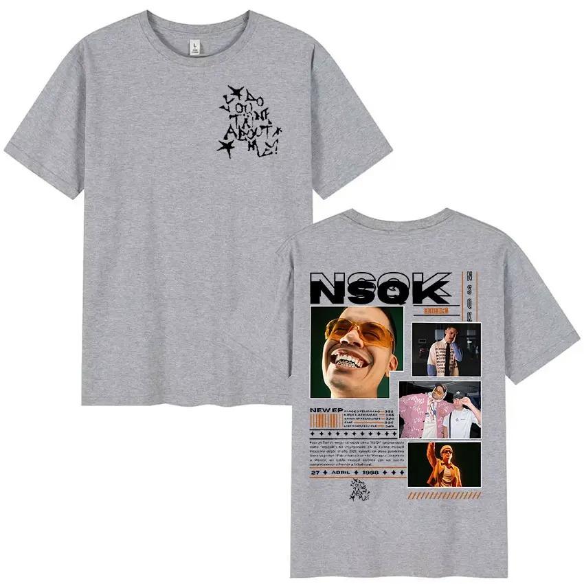 NSQK Suitable for all seasons New Model personality Clothes Couples Unisex Oversized T-shirt high quality hot product High-end Luxury