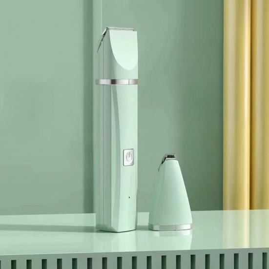 Elektrischer Tierhaartrimmer Leiser HundePfoten Trimmer Sicher Sanfter Katzenpflege Haarschneider Präzises Trimmwerkzeug für Hunde Katzen Pfoten Gesicht Ohren