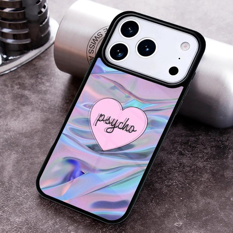 Cut But Psycho Phone Case For iPhone 17 16 15 14 13 12 11 Pro Max Plus 17Air Soft Silicone Cover