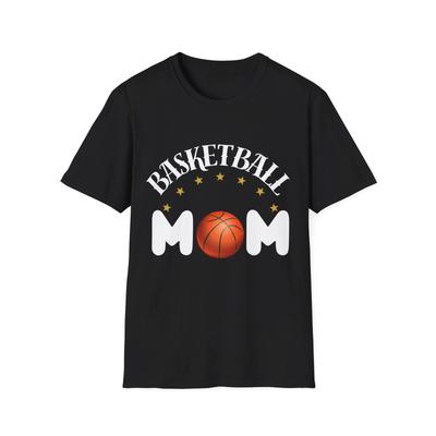 Basketball Mom T Shirt, Tee for Sports Moms, Gift for Basketball Enthusiasts,