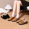 Winter cotton shoes women's middle-aged mother shoes old Beijing non-slip wear-resistant fashion casual women's shoes flower decoration