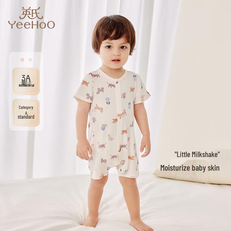 

YEEHOO Baby Summer Short Sleeve Romper 80CM