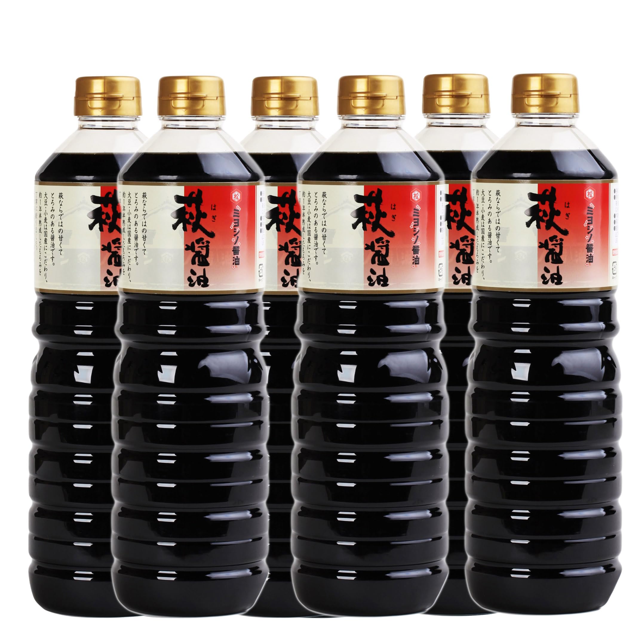 

Miyoshino soy sauce Hagi soy sauce 1000ml x 6 bottles sweet