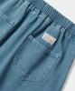 COLUMBIA UNIVERSITY Sl-Label Front Button Denim Skirt Light Denim