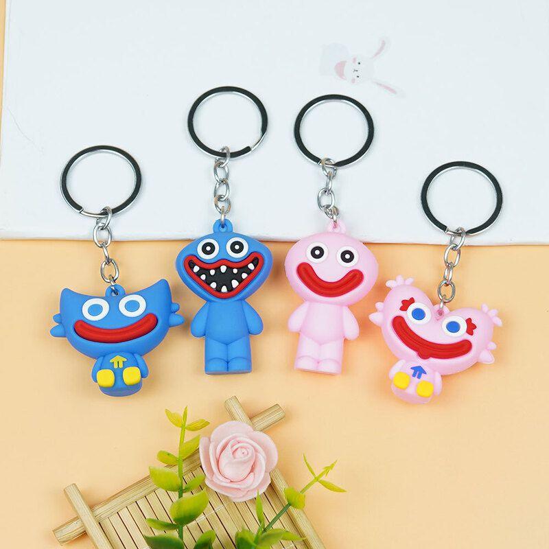 Stylish Poppy Playtime Silicone Keychain For Anime Lovers