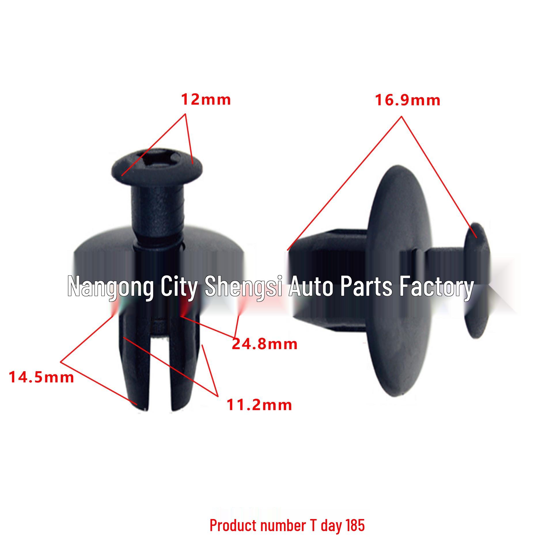 

Ford Car Trim Panel Push-in Locator Accessory - Nylon Retainer for Installation & Decoration 10000 Units