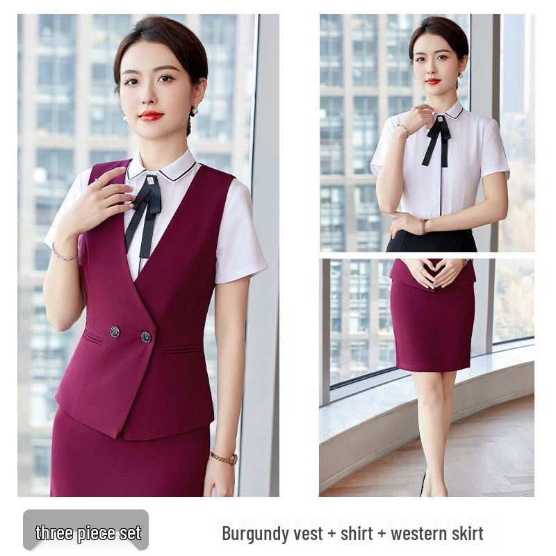 Unisex Professional Vest for Hotel and Catering Staff