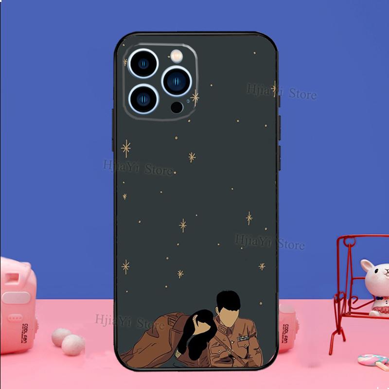 

Crash Landing On You Phone Case For iPhone 16 15 12 13 Mini 11 14 Pro XS Max Plus X XR Silicone Cover iPhone 11 Pro