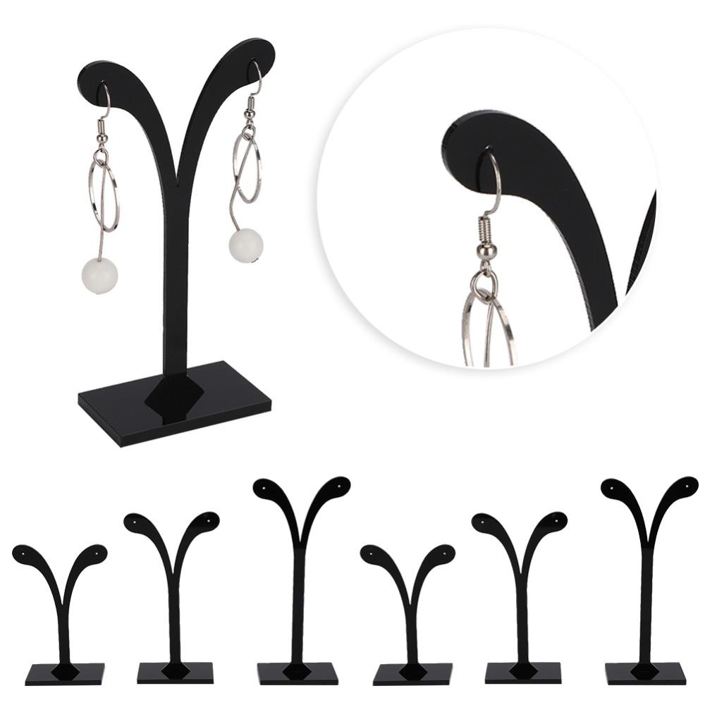 3pcs Acrylic Material Acrylic Earring Display Stand Ear Stud Display Stand  Home Display