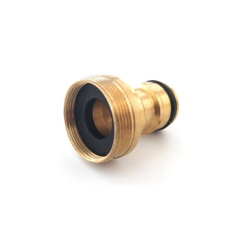 

Адаптер для смесителя для раковины из меди с быстрым соединением, резьба 22x23 мм, аксессуар для перехода на трубу с мягкой водой