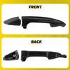 Outside Door Exterior Rear Handle Bar Fit Right Side Honda 2016-2017 Accent LE