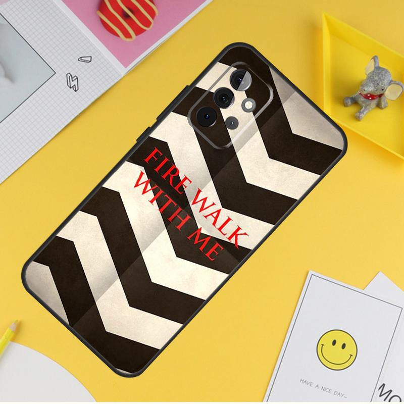 Fire Walk With Me Twin Peaks Case For Samsung Galaxy A53 A33 A23 A13 A06 A56 A16 A36 A55 A35 A17 A54 A34 A14 A52 A32 A15