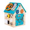 Early Learning Wooden Child-Centered Busy House Fine Motor Skill with