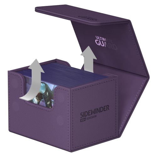 Ultimate Guard Sidewinder 100+ Xeno Skin, Monochrome (Purple)