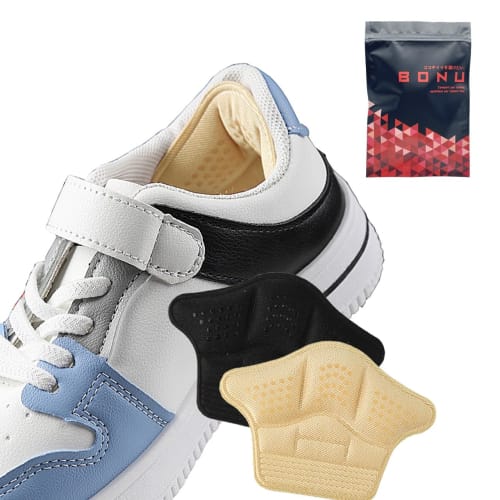 BONU Blister Prevention Pads, Set of 4 (2 Pairs), Repair Supplies, Prevents Heels from Slipping Off, Adjustable Heel Pads, Tongue Pads, Heel Cushions,