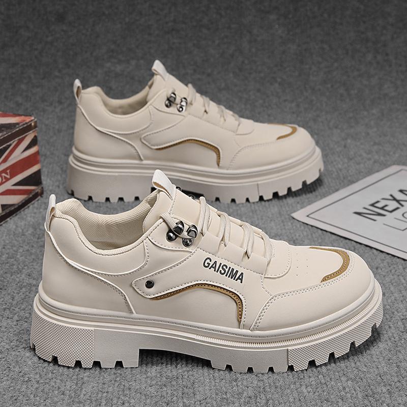 

Новые модные осенне-зимние мужские низкие ботинки Martin для студентов и мальчиков, трендовая рабочая обувь с мягкой подошвой, кроссовки Martin для охраны труда 44 хаки