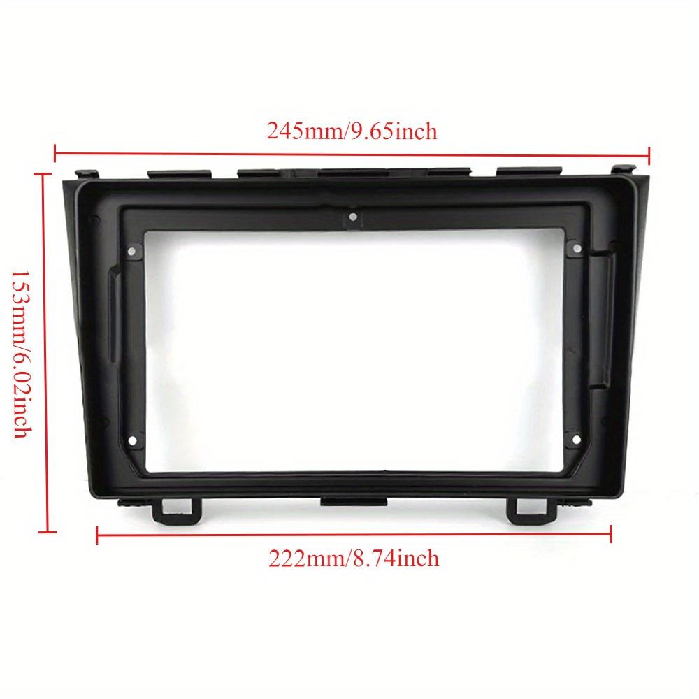 Car Stereo Radio Fascia Face Plate ABS Material GPS Navigation Frame Replacement Fitting Kit for Honda CRV 2008 2009 2010 2011