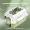 Cat Air Case Cat Cage Check Case Pet Breathable Suitcase Large Capacity Dog Portable Car Space Capsule