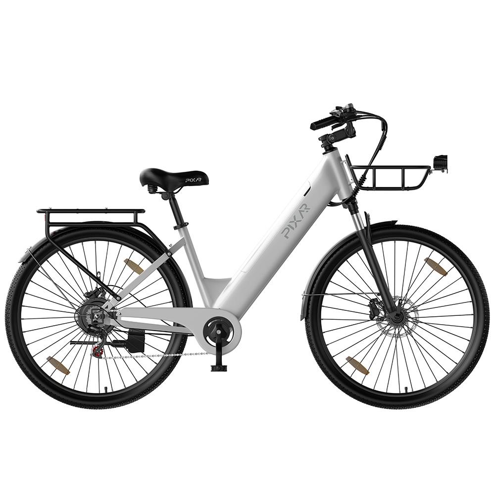 Elektrofahrrad Pixar C1 Pro 27,5" Reifen 250W Motor Langstrecken-Elektrofahrrad Höchstgeschwindigkeit 25 km/h Hydraulische Scheibenbremsen 7 Gänge 36V 18Ah Maximale Zuladung 150 kg
