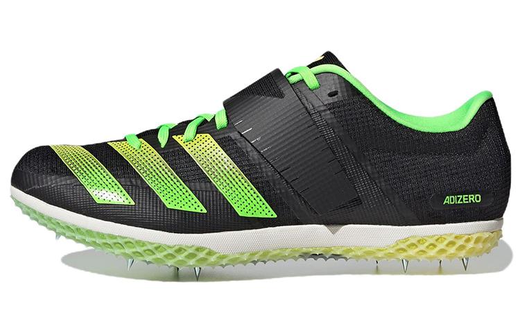 Adidas Adizero High Jump  Black Solar Green  GY8397 38