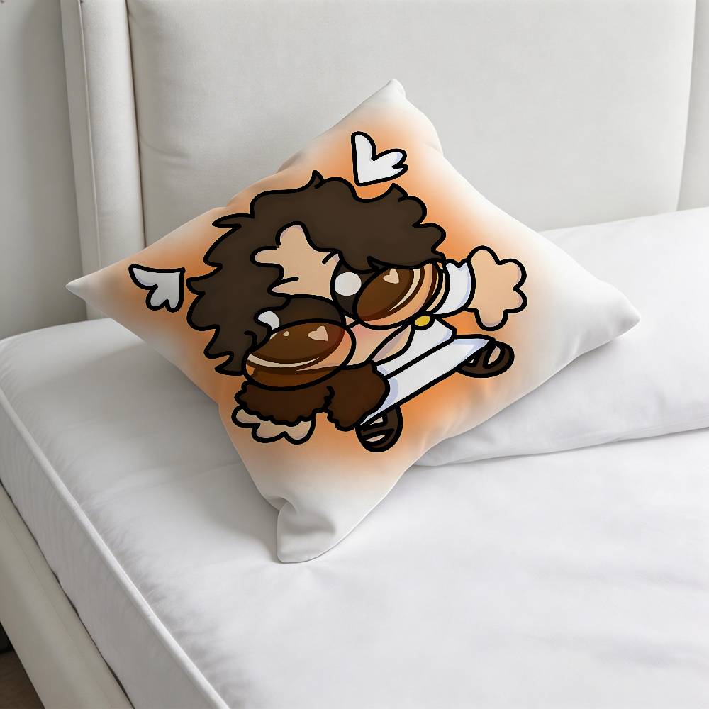 EEpic The Hot Musical Square Pillow Cover Decorative Throw Pillow Case for Sofa Couch Bed Home Car Living Room Decoration