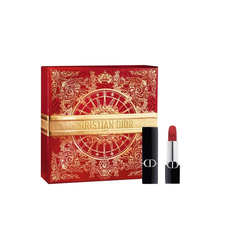 DIOR Intense Blue Gold Velvet Mist Lipstick Soft Mist Natural Complexion / #720 Benming Tan Fei Naked синий