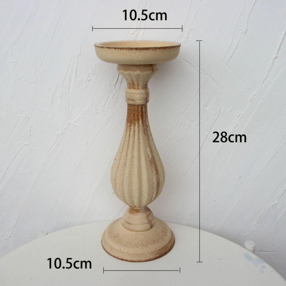Home Stay Raw Materials Photography Props Candle Holder Tabletop Ornaments Candle Lamp Ornaments