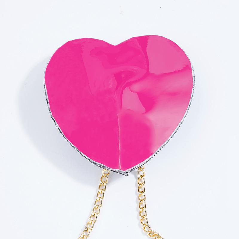 European and American sexy flirting love chest milk sticker sex jewelry metal strap leather creative three-dimensional breast cover chain