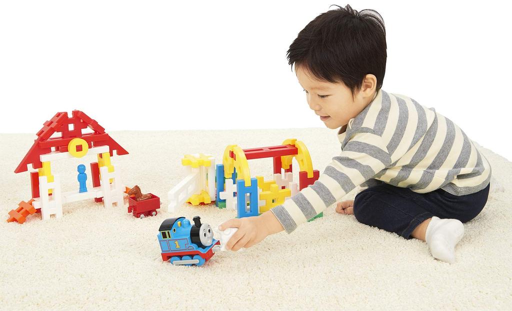 Gakken New Block Thomas the Tank Engine Going Out Bag