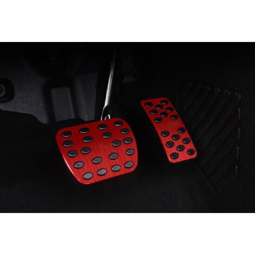 For Benz GLB W247 -22 Inner Accelerator Brake Clutch Cover Trim Red Aluminum