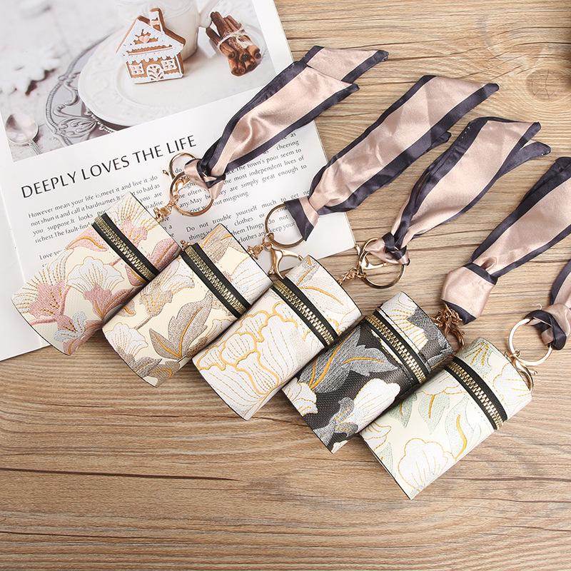 Vintage Women's Lipstick Coin Purse: Cute, Portable Wallet & Earphone Bag