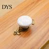 Drawer Knob Handle Thickening Comfortable Touch Round Ceramic Cabinet Cupboard Door for Furniture